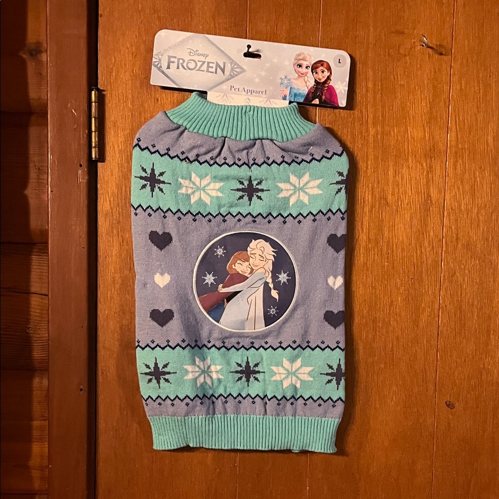 Disney Frozen Dog Sweater Large